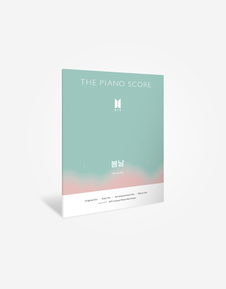[예약 판매] THE PIANO SCORE : BTS (방탄소년단) &#039;봄날 (Spring Day)’