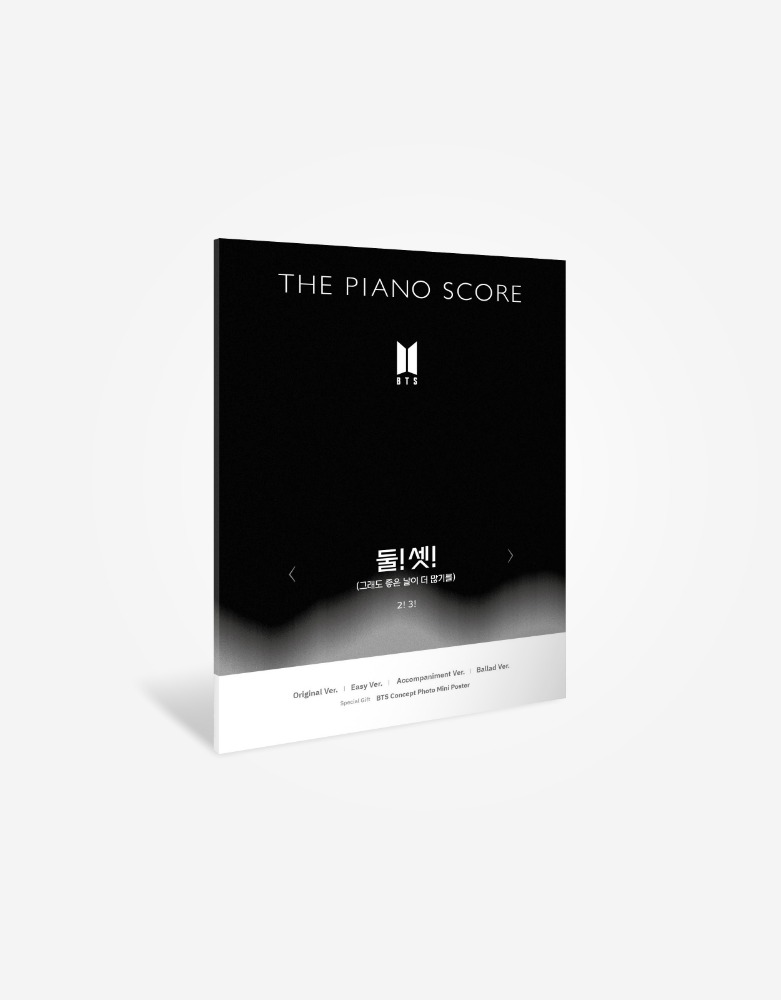 [예약 판매] THE PIANO SCORE :  BTS (방탄소년단) ‘둘! 셋!(그래도 좋은 날이 더 많기를)’